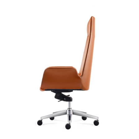 เก้าอี้ผู้บริหารหนังแท้ DF PROCHAIR รุ่น Rise Chair สีน้ำตาล_3